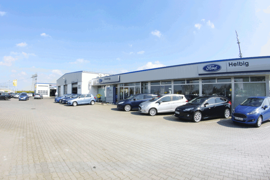 Frontseite Autohaus Helbig